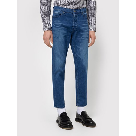 Hugo Jeansy 634 50449225 Niebieski Tapered Fit ze sklepu MODIVO w kategorii Jeansy męskie - zdjęcie 182610479