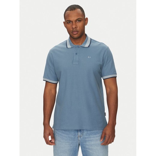 Blend Polo 20717916 Niebieski Regular Fit ze sklepu MODIVO w kategorii T-shirty męskie - zdjęcie 182610535