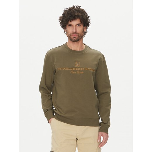 Aeronautica Militare Bluza 251FE2005F459 Khaki Regular Fit ze sklepu MODIVO w kategorii Bluzy męskie - zdjęcie 182610538