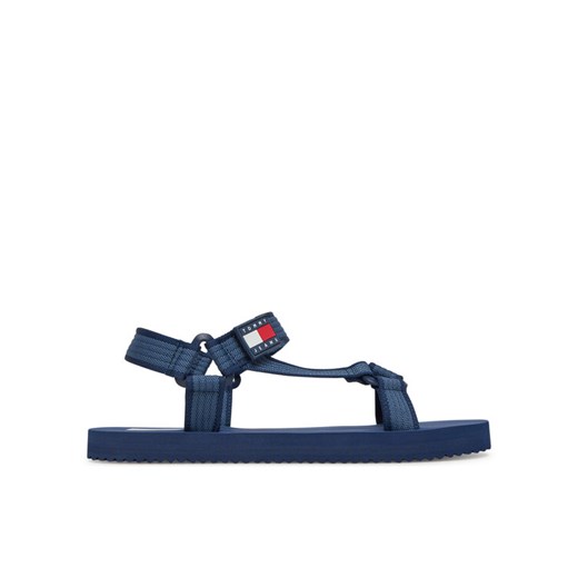Tommy Jeans Sandały Tjm Casual Sandal EM0EM01563 Granatowy ze sklepu MODIVO w kategorii Sandały męskie - zdjęcie 182610626