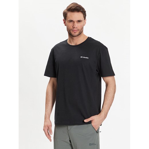 Columbia T-Shirt Basic Logo 1680053 Czarny Regular Fit ze sklepu MODIVO w kategorii T-shirty męskie - zdjęcie 182610628