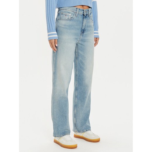 Tommy Jeans Jeansy Betsy DW0DW19610 Niebieski Loose Fit ze sklepu MODIVO w kategorii Jeansy damskie - zdjęcie 182610635