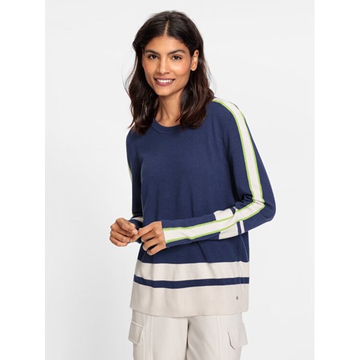 Olsen Sweter 11004261 Granatowy Regular Fit ze sklepu MODIVO w kategorii Swetry damskie - zdjęcie 182610655