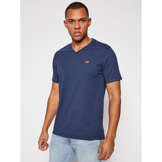 Levi's® T-Shirt Original Housemark Tee 85641-0002 Granatowy Standard Fit ze sklepu MODIVO w kategorii T-shirty męskie - zdjęcie 182610679