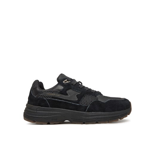 S.W.C Stepney Workers Club Sneakersy Amiel S-Strike YP03110 Czarny ze sklepu MODIVO w kategorii Buty sportowe męskie - zdjęcie 182610727