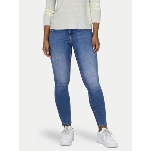 ONLY Jeansy Kendell 15278378 Niebieski Skinny Fit ze sklepu MODIVO w kategorii Jeansy damskie - zdjęcie 182610745