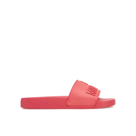 LOVE MOSCHINO Klapki JA28052G1MI15502 Koralowy ze sklepu MODIVO w kategorii Klapki damskie - zdjęcie 182610878
