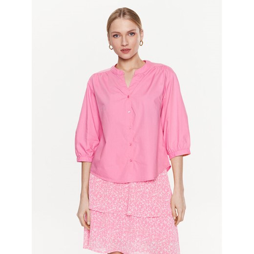 Moss Copenhagen Koszula 17532 Różowy Basic Fit ze sklepu MODIVO w kategorii Koszule damskie - zdjęcie 182610905