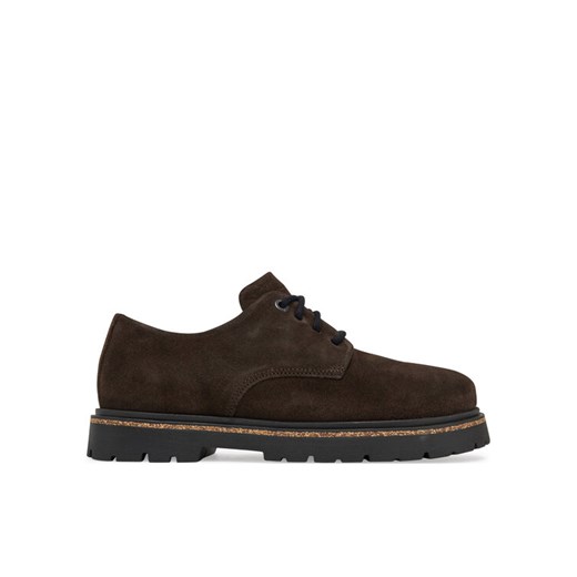 Birkenstock Półbuty Highwood Lace Low 1029715 Brązowy ze sklepu MODIVO w kategorii Półbuty damskie - zdjęcie 182610927