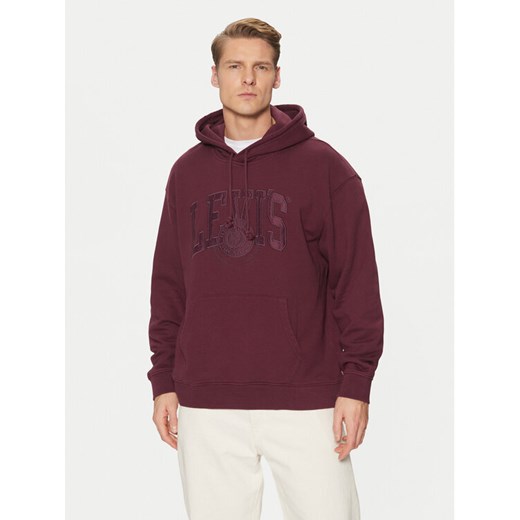 Levi's® Bluza Graphic 38479-0404 Fioletowy Relaxed Fit ze sklepu MODIVO w kategorii Bluzy męskie - zdjęcie 182610929