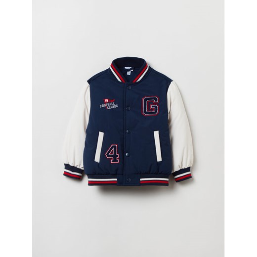 OVS Kurtka bomber 1817841 Granatowy Regular Fit ze sklepu MODIVO w kategorii Kurtki chłopięce - zdjęcie 182611137