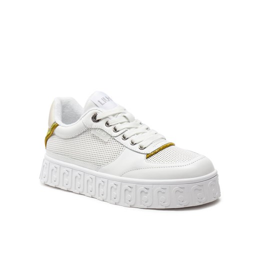 Liu Jo Sneakersy Lovely 04 BA4125 PX246 Biały ze sklepu MODIVO w kategorii Buty sportowe damskie - zdjęcie 182611245