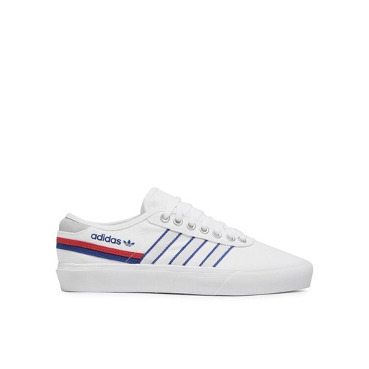 adidas Sneakersy Delpala FV0639 Biały ze sklepu MODIVO w kategorii Trampki męskie - zdjęcie 182611275