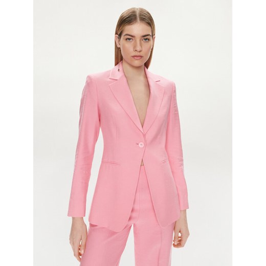 United Colors Of Benetton Marynarka 2YFWDW01X Różowy Regular Fit ze sklepu MODIVO w kategorii Marynarki damskie - zdjęcie 182611365