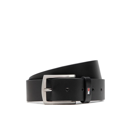 Tommy Hilfiger Pasek Męski New Denton 3.5 Belt AM0AM08360 Czarny ze sklepu MODIVO w kategorii Paski męskie - zdjęcie 182611515