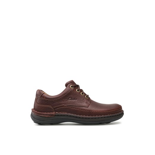Clarks Półbuty Nature Three 203390057 Brązowy ze sklepu MODIVO w kategorii Półbuty męskie - zdjęcie 182611546