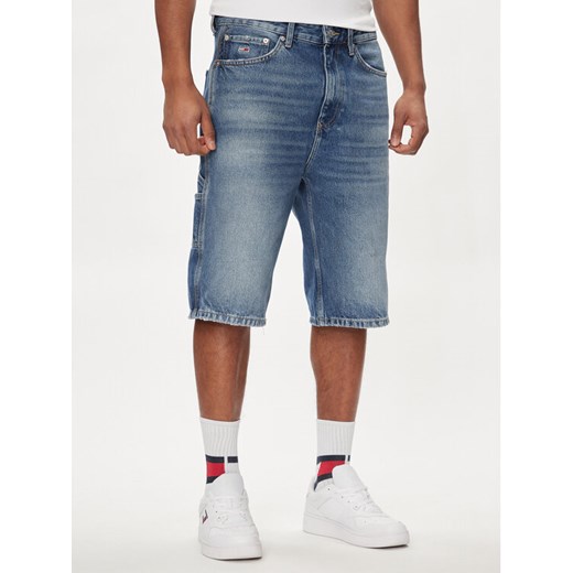 Tommy Jeans Szorty jeansowe Skater DM0DM18789 Niebieski Relaxed Fit Tommy Jeans 31 MODIVO