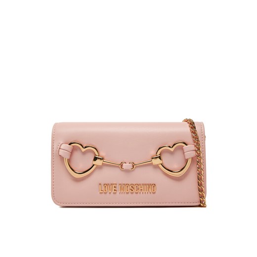 LOVE MOSCHINO Torebka JC5643PP1MLB0601 Różowy ze sklepu MODIVO w kategorii Kopertówki - zdjęcie 182611679