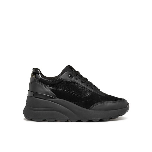 Geox Sneakersy D Spherica Ec13 D45WAA 0JS85 C9999 Czarny ze sklepu MODIVO w kategorii Buty sportowe damskie - zdjęcie 182611759