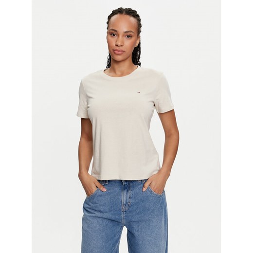 Tommy Jeans Komplet 2 t-shirtów DW0DW11459 Kolorowy Regular Fit ze sklepu MODIVO w kategorii Bluzki damskie - zdjęcie 182611766