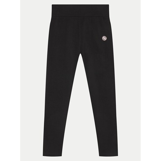 Guess Legginsy J5RB01 J1314 Czarny Slim Fit ze sklepu MODIVO w kategorii Spodnie dziewczęce - zdjęcie 182611787