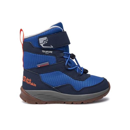 Jack Wolfskin Śniegowce Polar Bear-B Texapore High Vc K A62145 Niebieski ze sklepu MODIVO w kategorii Buty zimowe dziecięce - zdjęcie 182611879