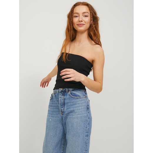 JJXX Top Fiona 12234188 Czarny Slim Fit ze sklepu MODIVO w kategorii Bluzki damskie - zdjęcie 182611959