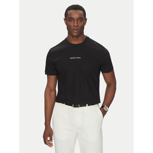 Marciano Guess T-Shirt 5GHI08 6323A Czarny Regular Fit ze sklepu MODIVO w kategorii T-shirty męskie - zdjęcie 182611979