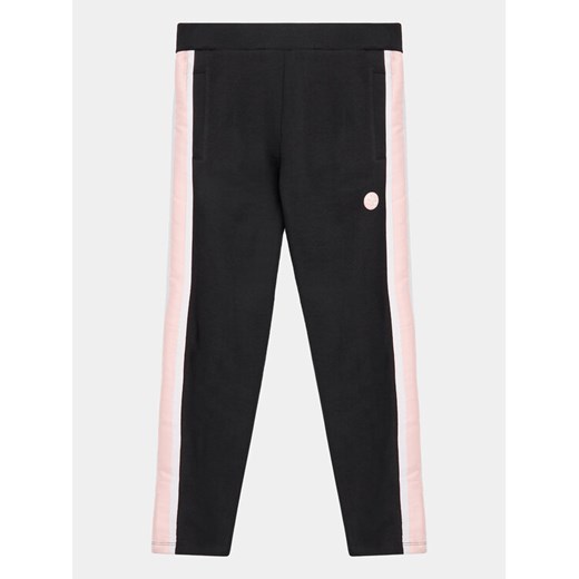 Guess Spodnie dresowe J3YQ13 KA6R3 Czarny Relaxed Fit ze sklepu MODIVO w kategorii Spodnie dziewczęce - zdjęcie 182612025