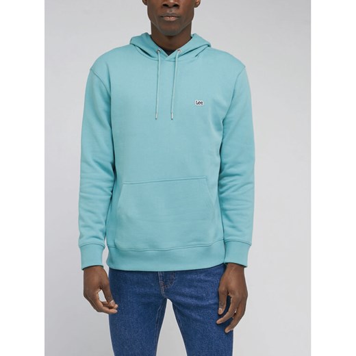 Lee Bluza L80YFW41 112330658 Turkusowy Regular Fit ze sklepu MODIVO w kategorii Bluzy męskie - zdjęcie 182612106