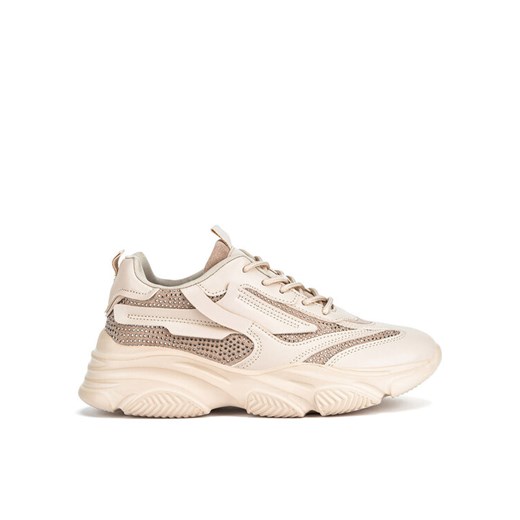 DeeZee Sneakersy WAG1250003A Beżowy ze sklepu MODIVO w kategorii Buty sportowe damskie - zdjęcie 182612116