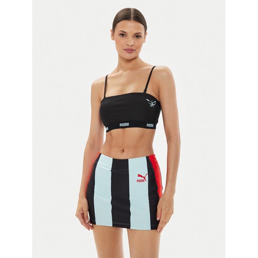 Puma Biustonosz top DUA LIPA 536630 Czarny ze sklepu MODIVO w kategorii Biustonosze - zdjęcie 182612127