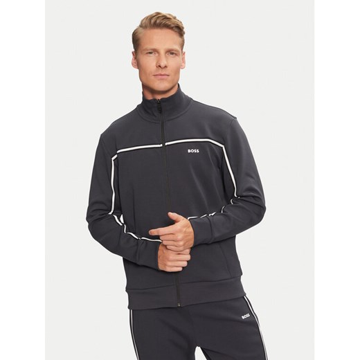 Boss Bluza Skaz 1 50523896 Granatowy Regular Fit ze sklepu MODIVO w kategorii Bluzy męskie - zdjęcie 182612159