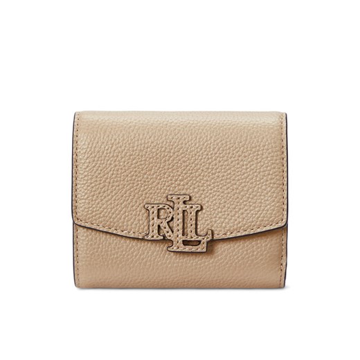LAUREN RALPH LAUREN Mały Portfel Damski Cameryn 432966782005 Beżowy ze sklepu MODIVO w kategorii Portfele damskie - zdjęcie 182612286