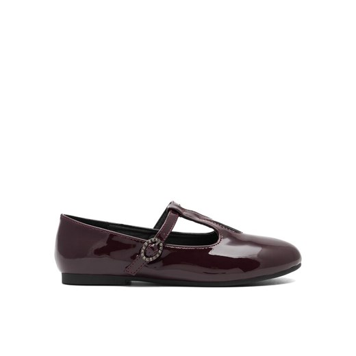Nelli Blu Baleriny CM221210-1 Bordowy ze sklepu MODIVO w kategorii Balerinki dziecięce - zdjęcie 182612328
