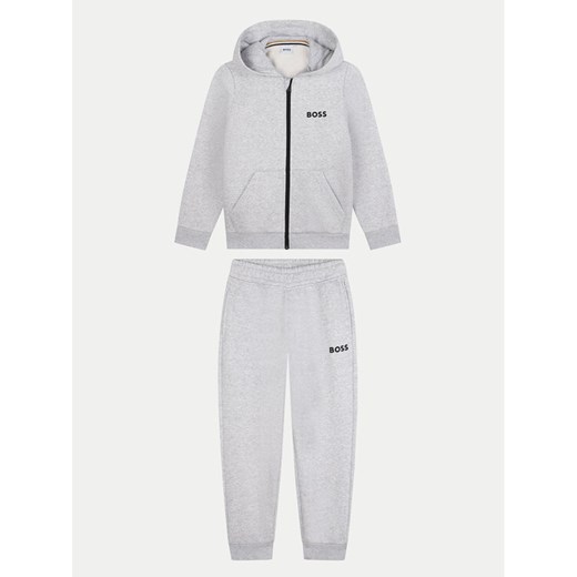 Boss Dres J51136 S Szary Regular Fit ze sklepu MODIVO w kategorii Dresy chłopięce - zdjęcie 182612339