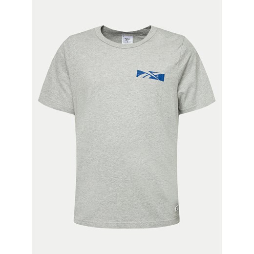 Reebok T-Shirt Not A Spectator Tee 100076407 Szary Regular Fit ze sklepu MODIVO w kategorii T-shirty męskie - zdjęcie 182612357