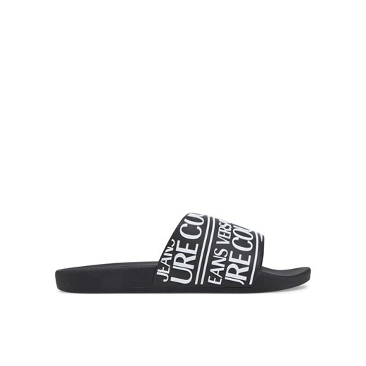 Versace Jeans Couture Klapki 78YA3SQ1 Czarny ze sklepu MODIVO w kategorii Klapki męskie - zdjęcie 182612425