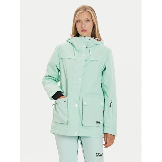 Colourwear Kurtka narciarska 7010318 Zielony Regular Fit ze sklepu MODIVO w kategorii Kurtki damskie - zdjęcie 182612466