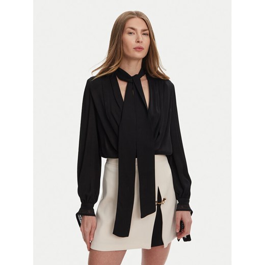 Elisabetta Franchi Body CB-006-51E2 Czarny Regular Fit ze sklepu MODIVO w kategorii Bluzki damskie - zdjęcie 182612529
