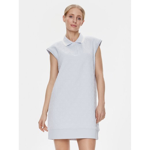 Guess Sukienka codzienna Cheri V4RK00 KBSL0 Błękitny Regular Fit ze sklepu MODIVO w kategorii Sukienki - zdjęcie 182612547