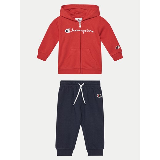 Champion Dres 307053 Czerwony Standard Fit ze sklepu MODIVO w kategorii Dresy dla niemowlaka - zdjęcie 182612645
