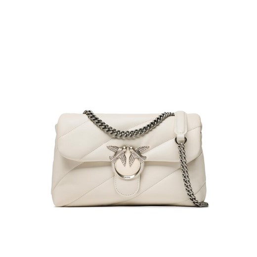 Pinko Torebka Love Classic Puff Cl PE 23 PLTT 100038 A0F2 Biały ze sklepu MODIVO w kategorii Listonoszki - zdjęcie 182612739