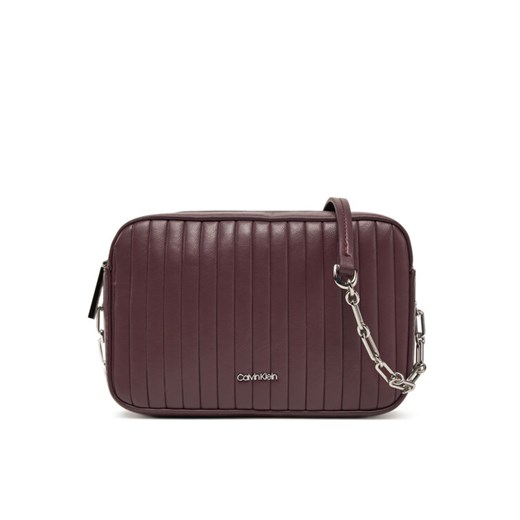 Calvin Klein Torebka K60K613078 Bordowy ze sklepu MODIVO w kategorii Listonoszki - zdjęcie 182612806