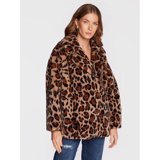 Liu Jo Futro CF2042 E0809 Brązowy Oversize ze sklepu MODIVO w kategorii Futra damskie - zdjęcie 182612818