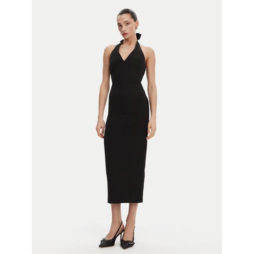 ACCESS FASHION Sukienka koktajlowa 53-3403-218 Czarny Regular Fit ze sklepu MODIVO w kategorii Sukienki - zdjęcie 182612826