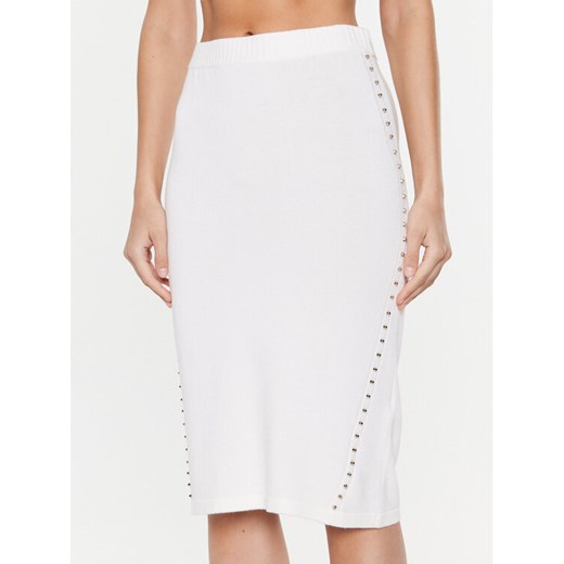 Liu Jo Sport Spódnica midi TA3060 MS49I Beżowy Slim Fit ze sklepu MODIVO w kategorii Spódnice - zdjęcie 182612836