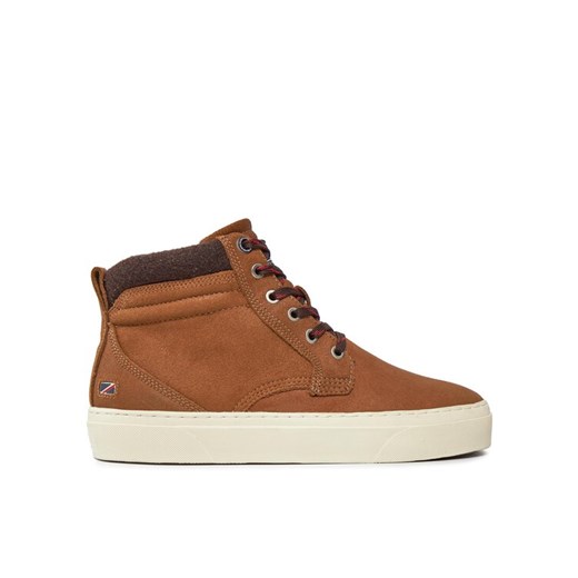 Pepe Jeans Sneakersy PMS30998 Brązowy ze sklepu MODIVO w kategorii Buty sportowe męskie - zdjęcie 182612877