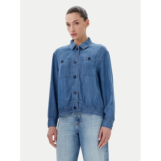 Olsen Kurtka jeansowa 15001600 Niebieski Regular Fit ze sklepu MODIVO w kategorii Kurtki damskie - zdjęcie 182612968