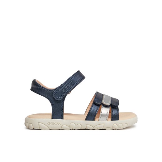 Geox Sandały J Sandal Haiti Girl J458ZD 000NF C0673 M Granatowy ze sklepu MODIVO w kategorii Sandały dziecięce - zdjęcie 182613096